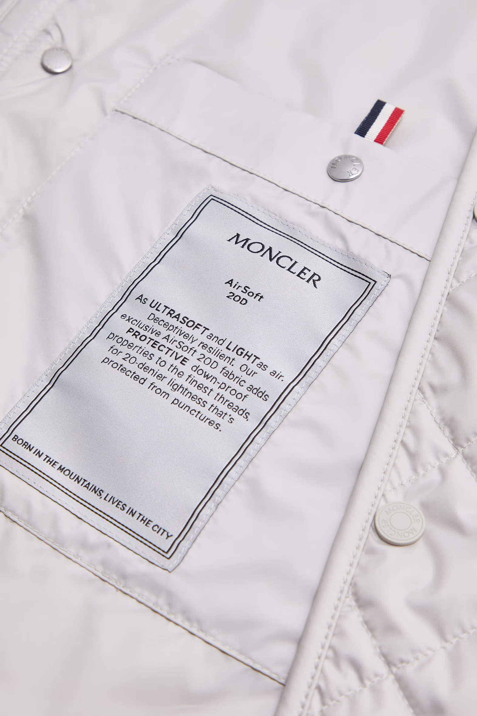 Lycope Diamond-Quilted Down Vest Men Ice Grey Moncler 8